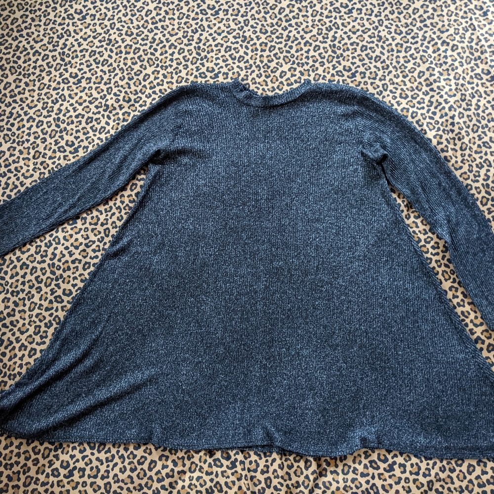charcoal sweater mini dress - Picture 4 of 4